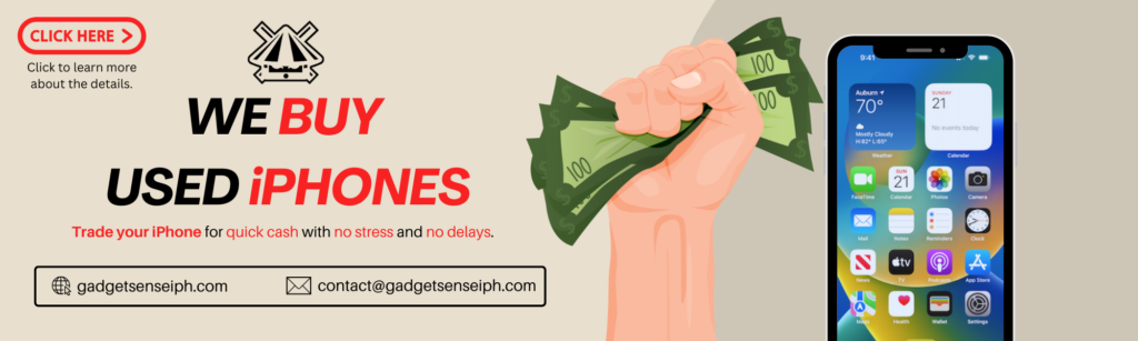 We buy Used iPhones in the Philippines