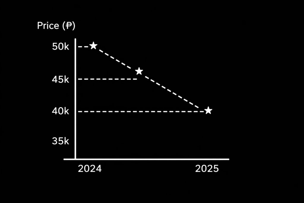 iPhone Price Trend 2025