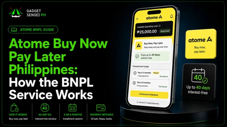 Atome Buy Now Pay Later Philippines: How the BNPL Service Works