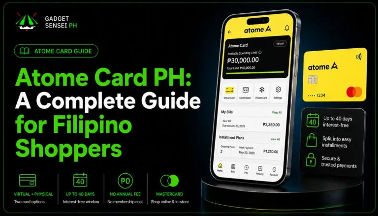 Atome Card PH A Complete Guide for Filipino Shoppers [2025 UPDATED]