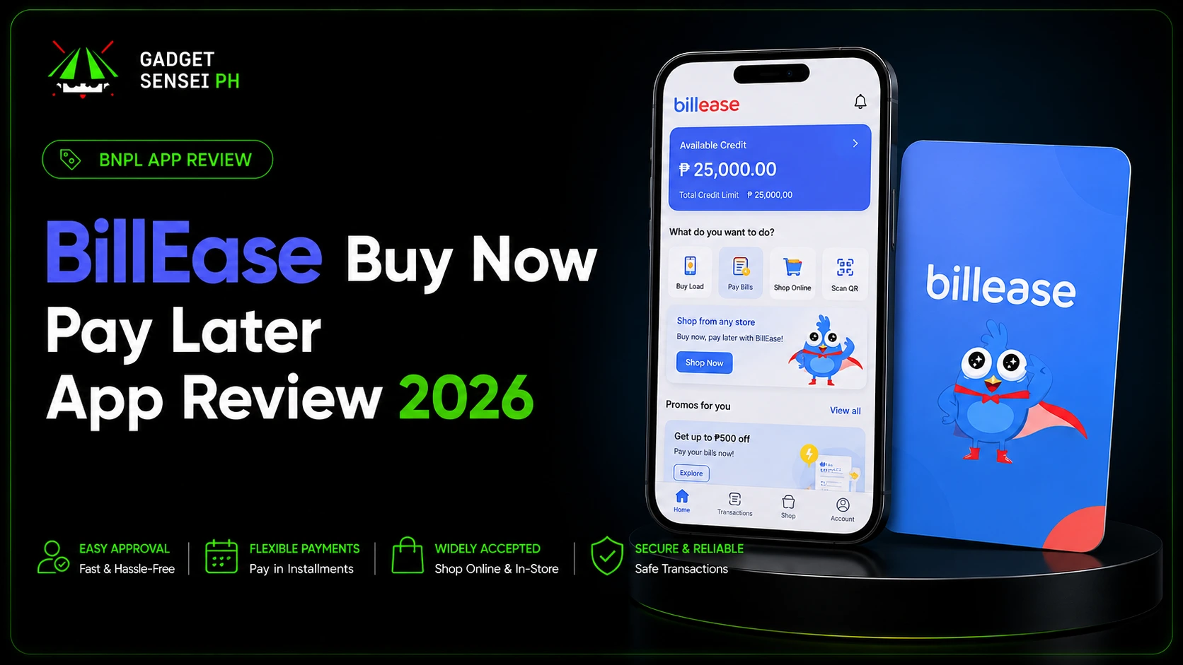 BillEase Buy Now Pay Later App Review 2026