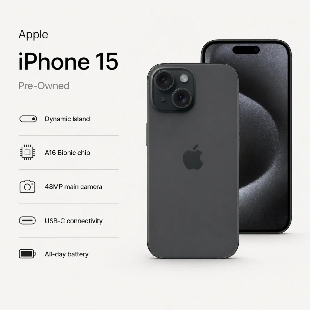iPhone 15 (Pre-Owned)