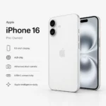 Pre-owned iPhone 16 promotional image by Gadget Sensei PH featuring a quality checked iPhone 16 with 6.1-inch Super Retina XDR display, A18 chip, 48MP Fusion camera, USB-C, 5G support, and 128GB or 256GB storage options.