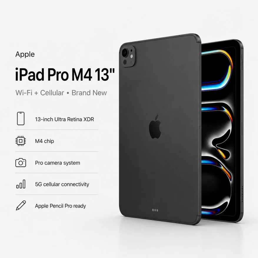 iPad Pro M4 13 WiFi + Cellular (Brand New)