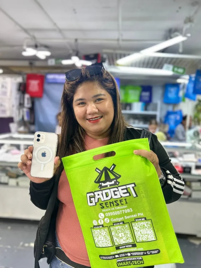 Customer visit at Gadget Sensei PH Greenhills San Juan