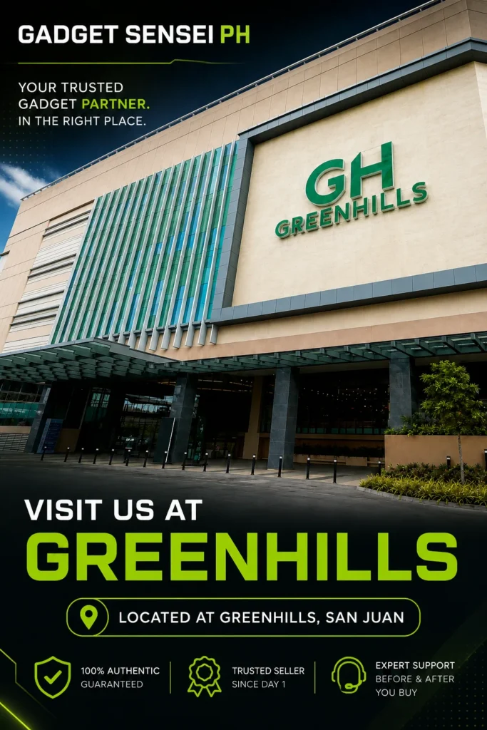 Gadget Sensei PH physical store in Greenhills
