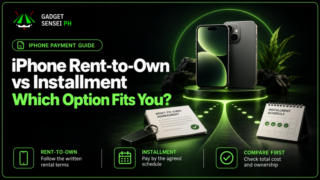 iPhone Rent-to-Own vs Installment in the Philippines